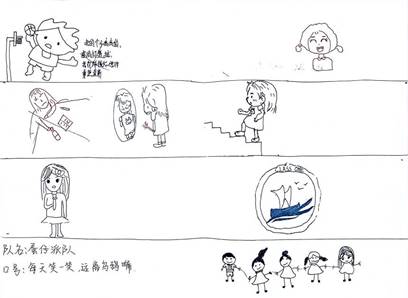 蛋仔派队组1:陈明、尹思佳、宋晴、张晓晶、高天毅